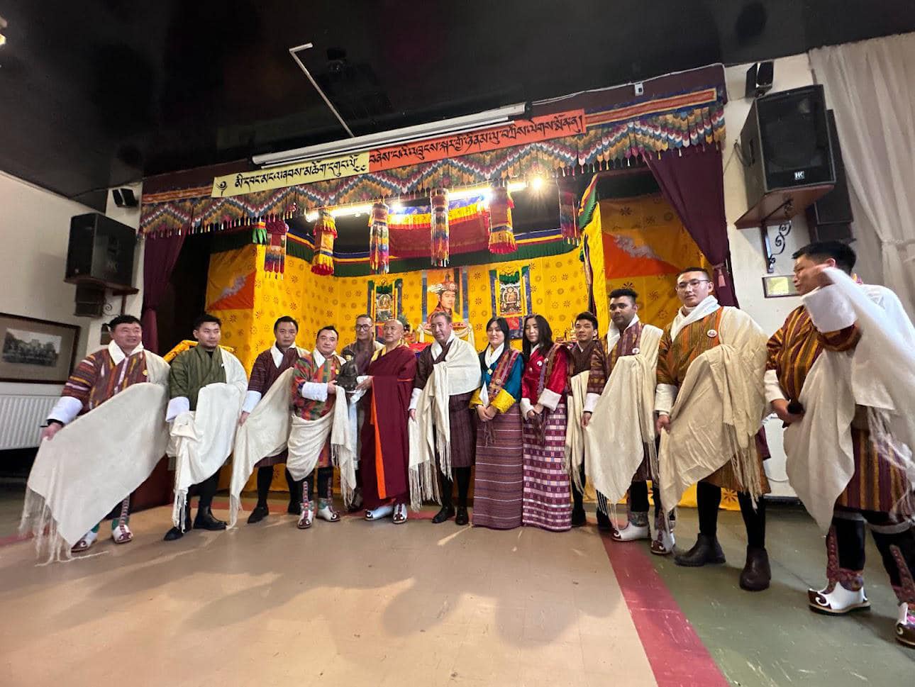 Visit of the Lheytshog Lopon Rinpoche